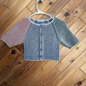 Bobo Choses Striped Cardigan Size 18-24Months